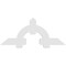 Ekena Millwork Ericson Architectural Grade PVC Gable Bracket, 60"W x 25"H x 2"D x 6"F, 10/12 Pitch GBP060X25X0206ERI00 - alternate 4